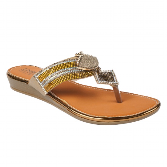 Shining Studded Slipper